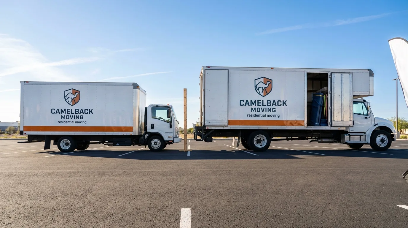 Moving truck size capacity guide in North Versailles